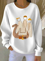 Women's Christmas Jesus Birth Sweatshirts