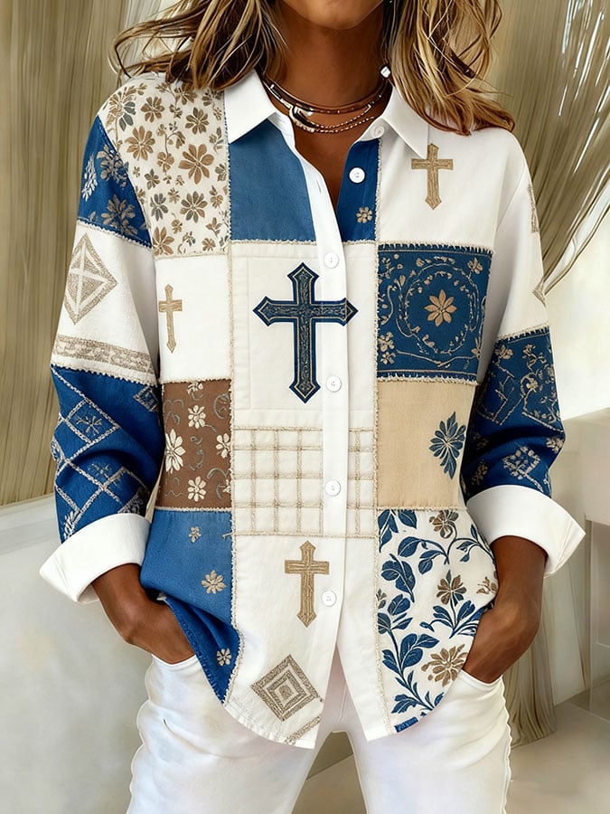 Women's faith print shirts