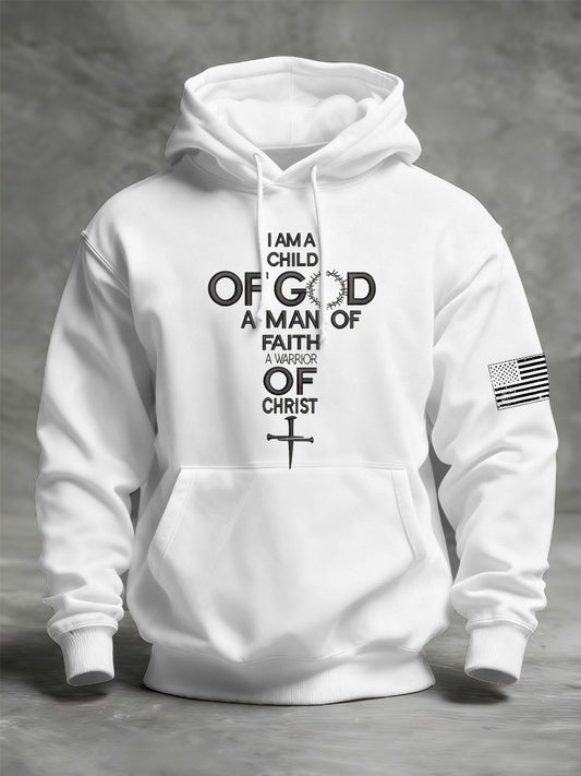 Men's Man Of God Casual Hoodie