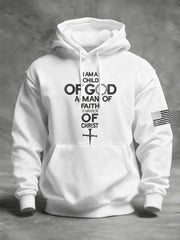 Men's Man Of God Casual Hoodie