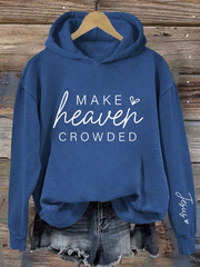 Women's Make Heaven Crowded Printed Sweatshirt