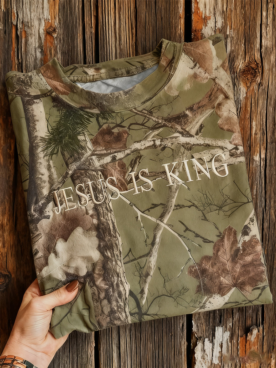 Men's Jesus Is King Short Sleeve  T-shirt