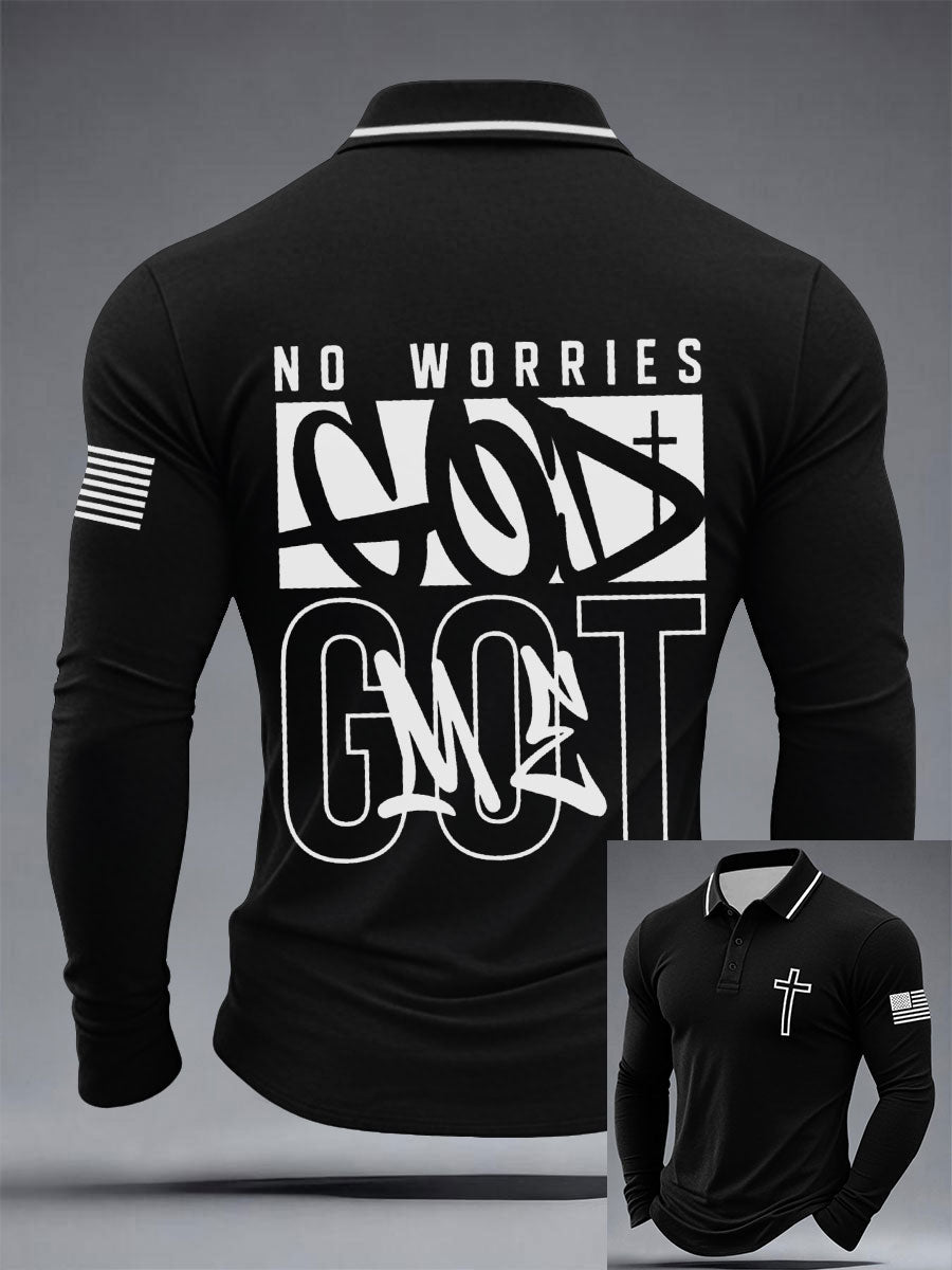 Men's God Got Me Polo Shirts