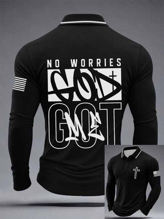 Men's God Got Me Polo Shirts