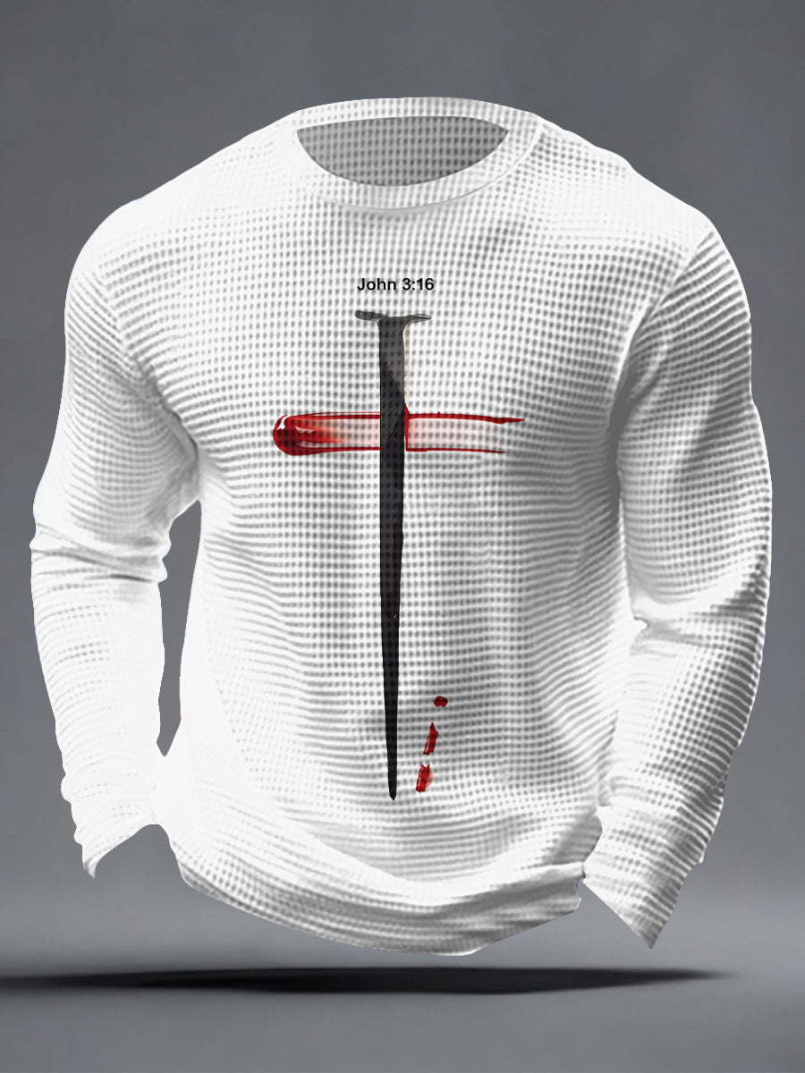 Men's Faith Waffle Top