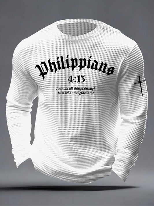 Men's Faith Waffle Top