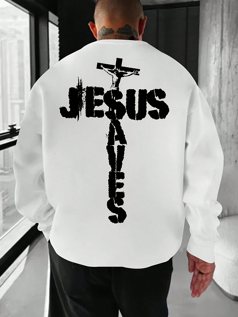 Men's Jesus Saves Sweater
