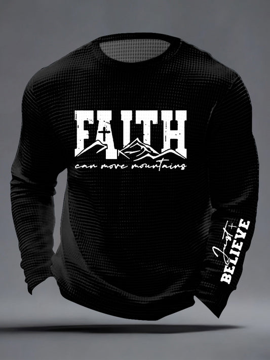 Men's Faith Waffle Top