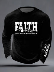Men's Faith Waffle Top