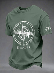 Men's "he will teach you, the why you should go" T-shirts
