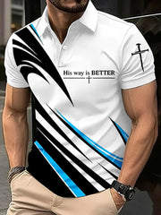 Men's His Way Is Better polo shirt