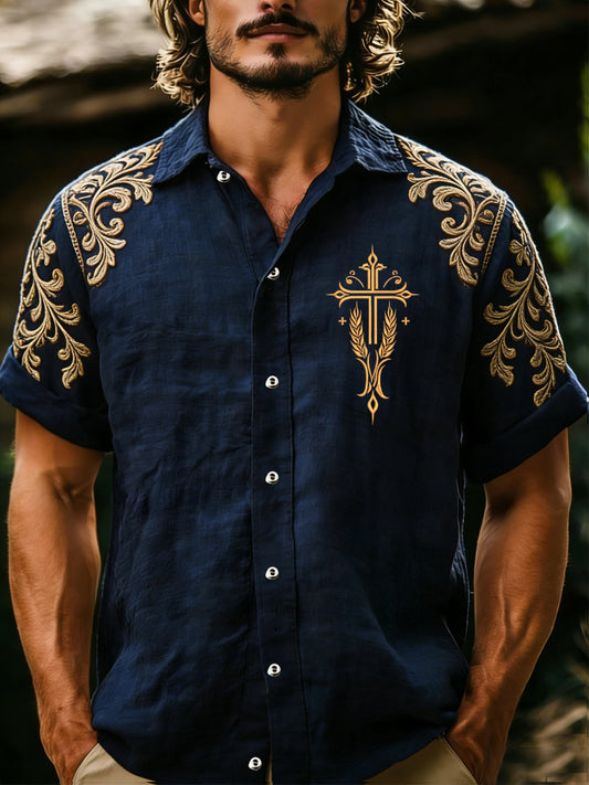 Men's Faith Printed Shirt
