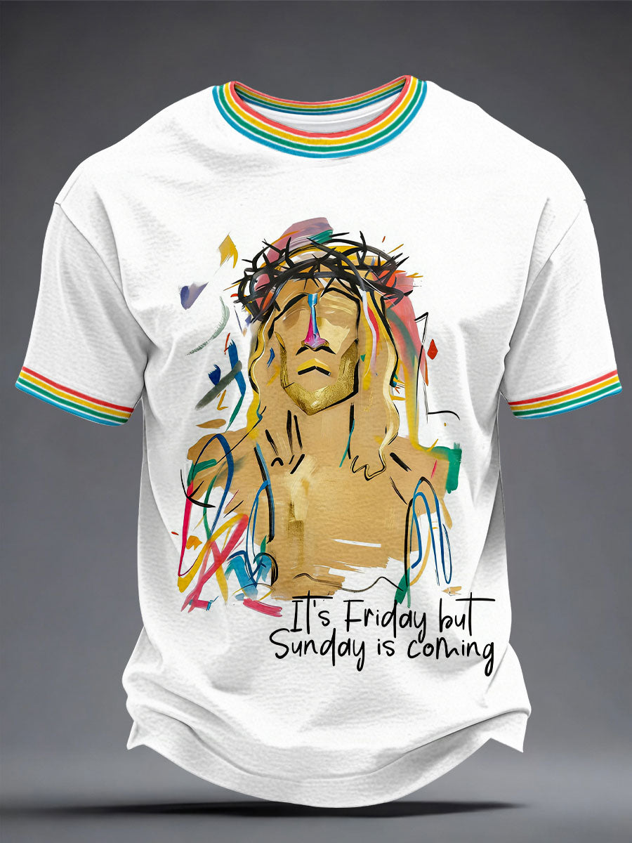Men's 'It's Friday, But Sunday's Coming' T-shirts