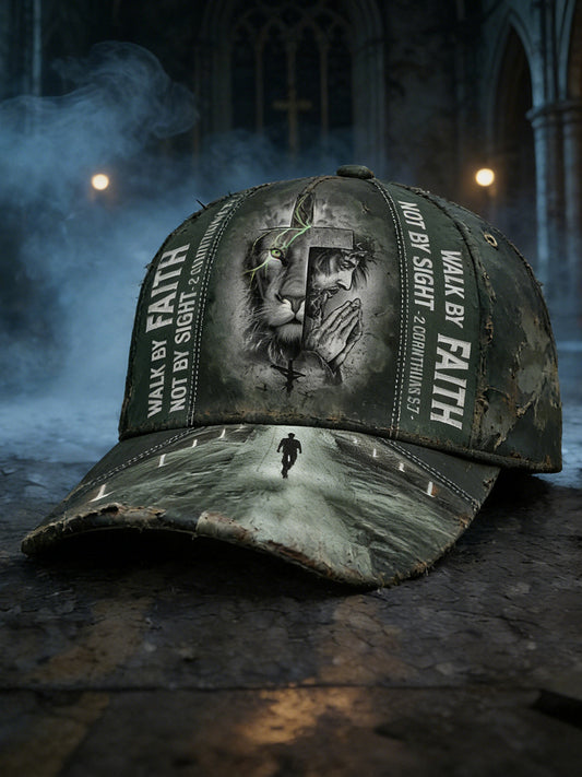 Unisex Jesus Faith Print Hat