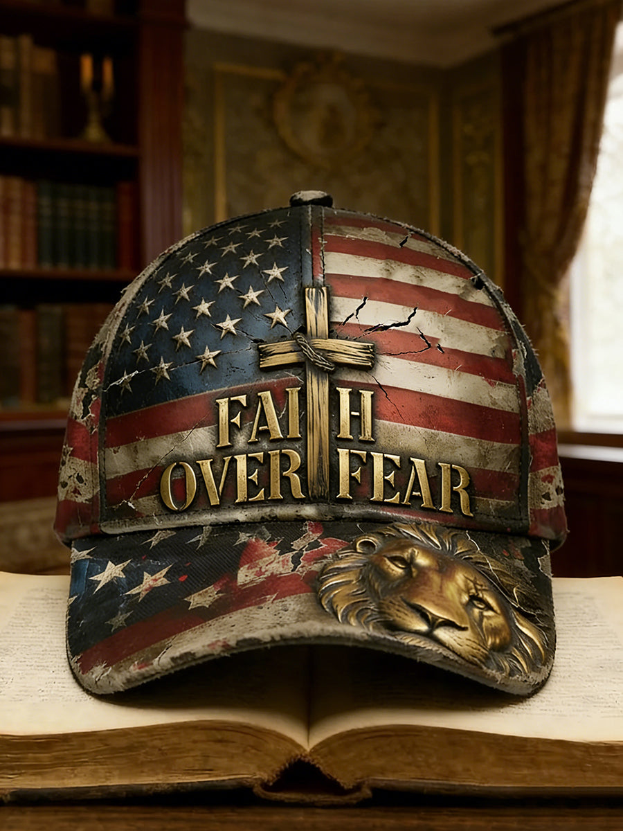 Unisex Jesus Faith Print Hat