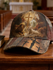 Unisex Jesus Faith Print Hat