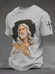 Men's Jesus Art Print T-Shirts