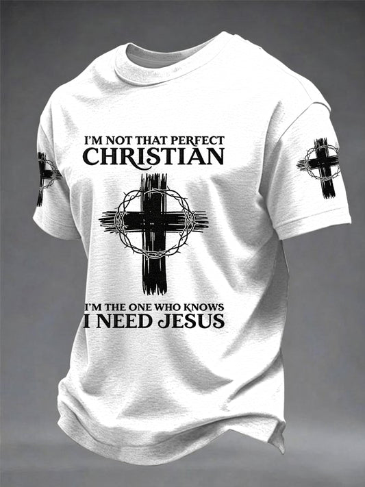 Men's Faith Printed T-shirt
