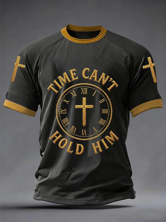 Men's Time Can't Hold Him Print Tee