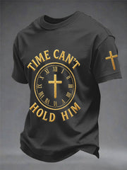 Men's Time Can't Hold Him Print Tee
