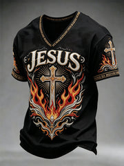 Men's Faith V-neck T-shirt