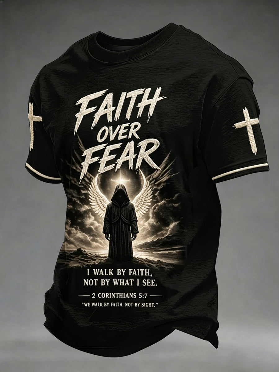 Men's Walk By Faith Print Casual Tee