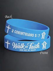 Unisex Walk By Faith And Not By Sight Wristband