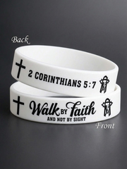 Unisex Walk By Faith And Not By Sight Wristband