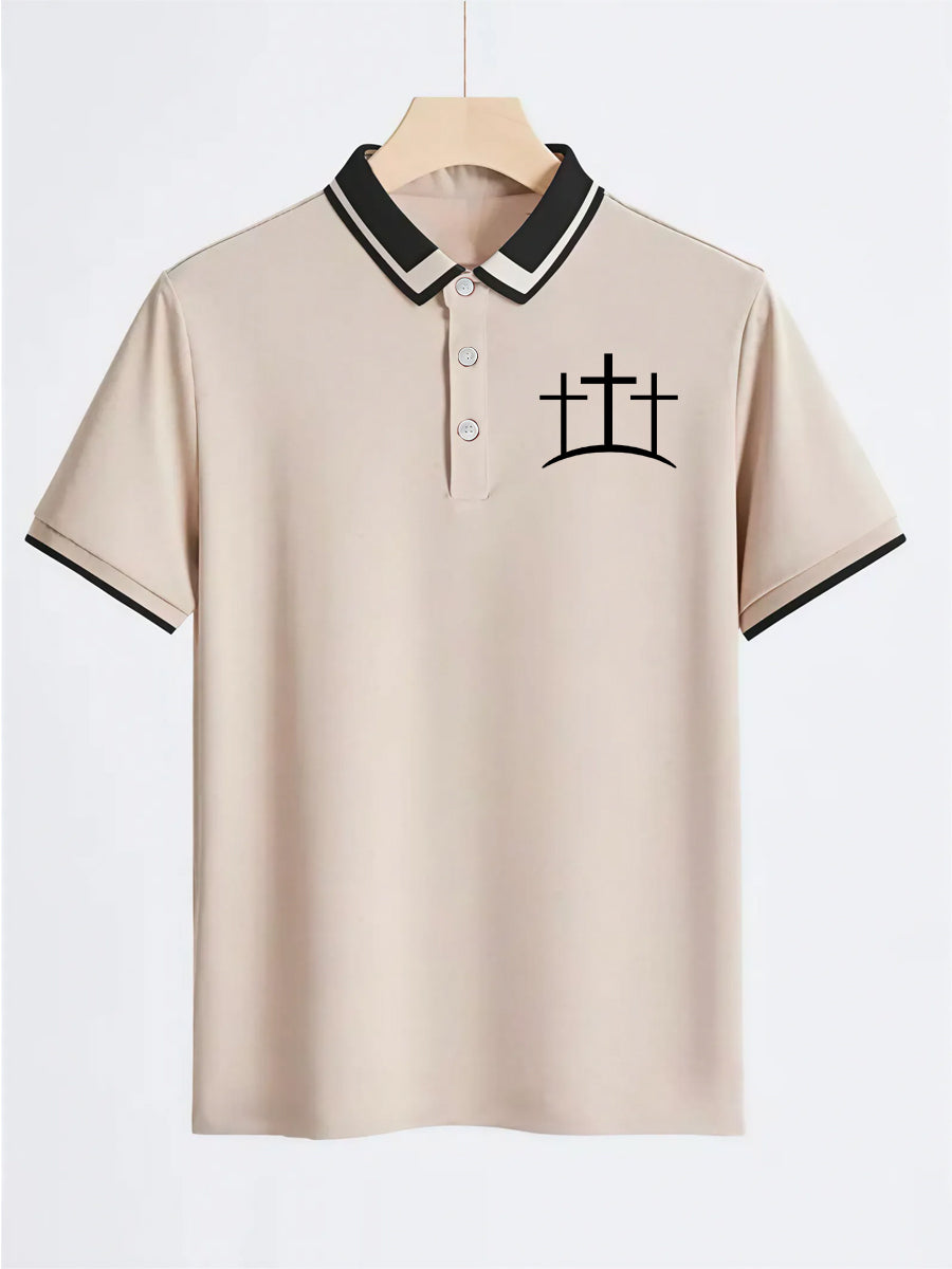 Men's Faith Print Casual Top