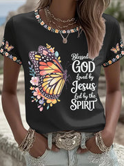 Women's Christian Print Tee