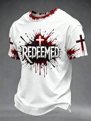 Men's Christian Redeemed Cross Short Sleeve T-shirt