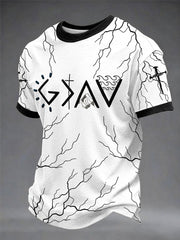 Men's “God Is Greater Than The Highs & Lows” Print Casual Unisex T-shirt