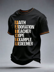 Men's Christian Father's Day T-Shirt