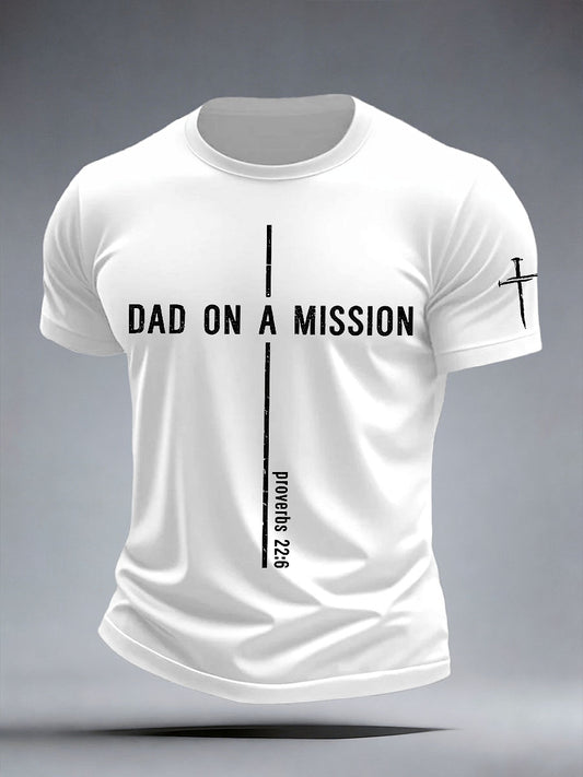 Men's Dad on a Mission T-Shirt