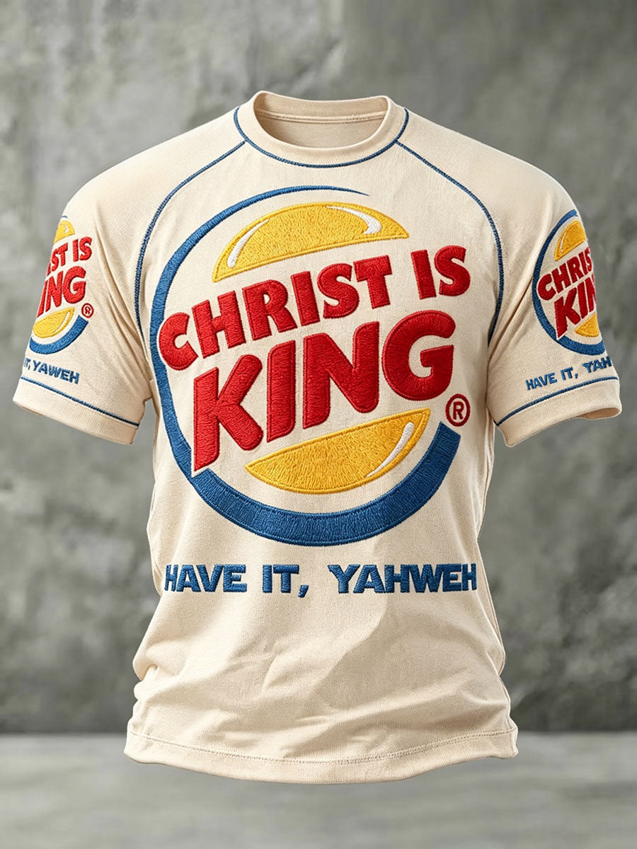 Men's 'Christ is King' T-shirts