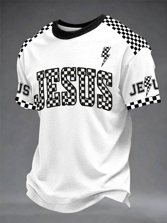 Men's Jesus Christian Casual Unisex T-shirt