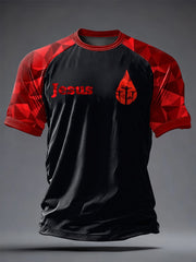 Men's Faith Printed Casual short sleeves t-shirt