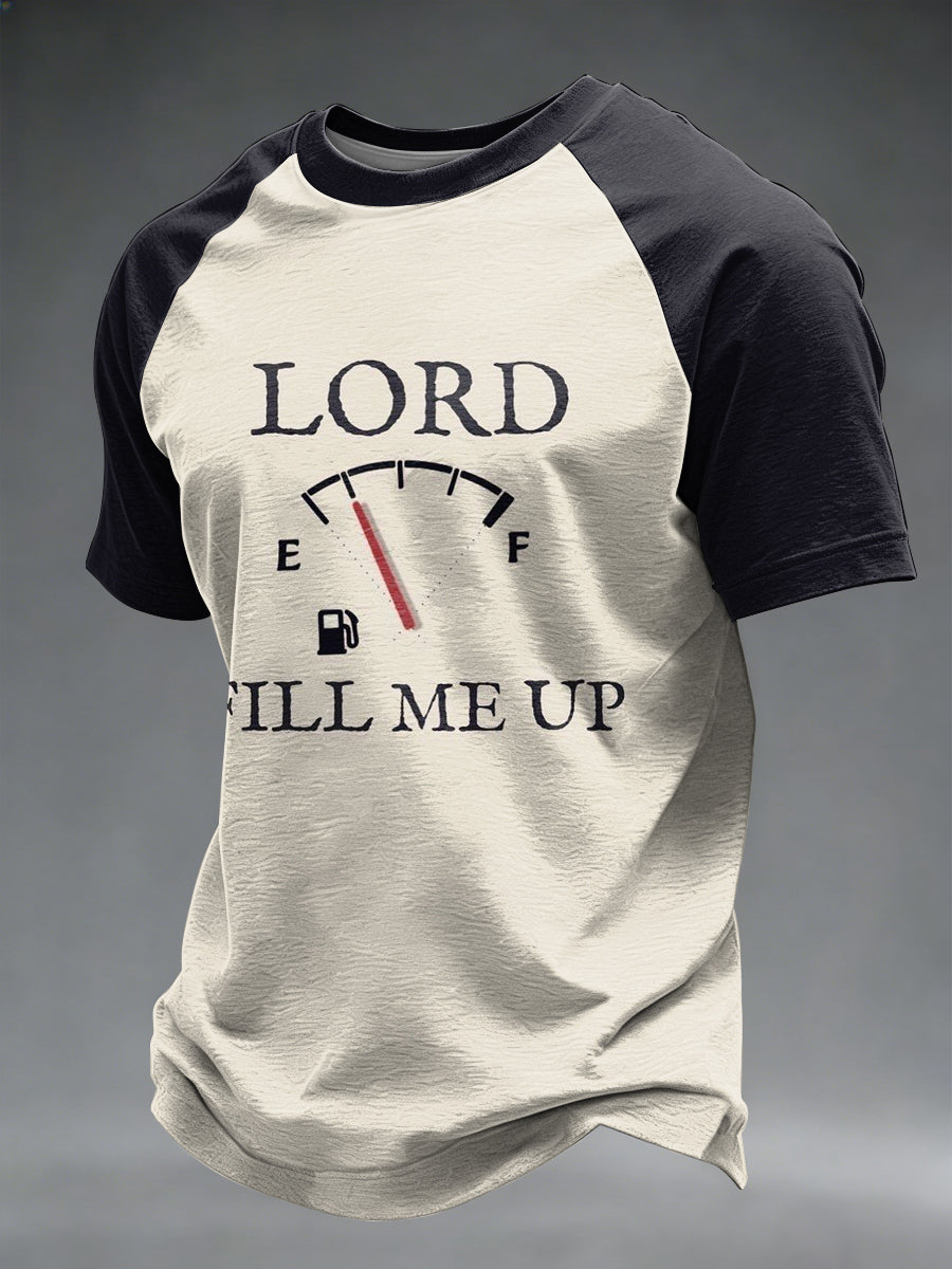 Men's Faith Printed Casual short sleeves t-shirt