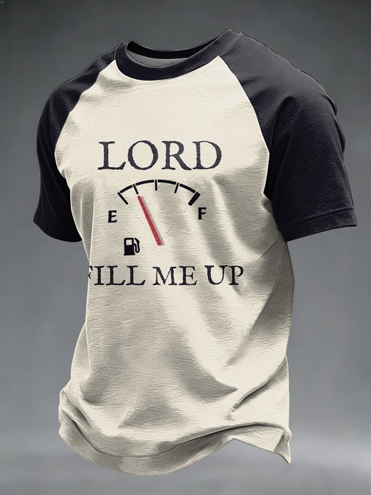 Men's Faith Printed Casual short sleeves t-shirt