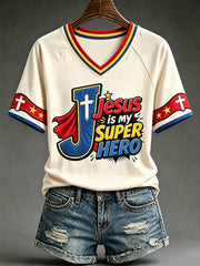 Women's Christian V-neck T-shirts
