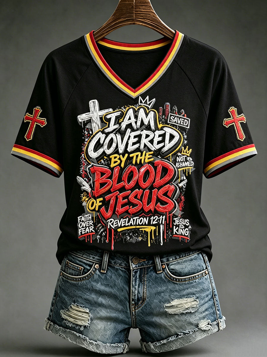 Women's Christian V-neck T-shirts