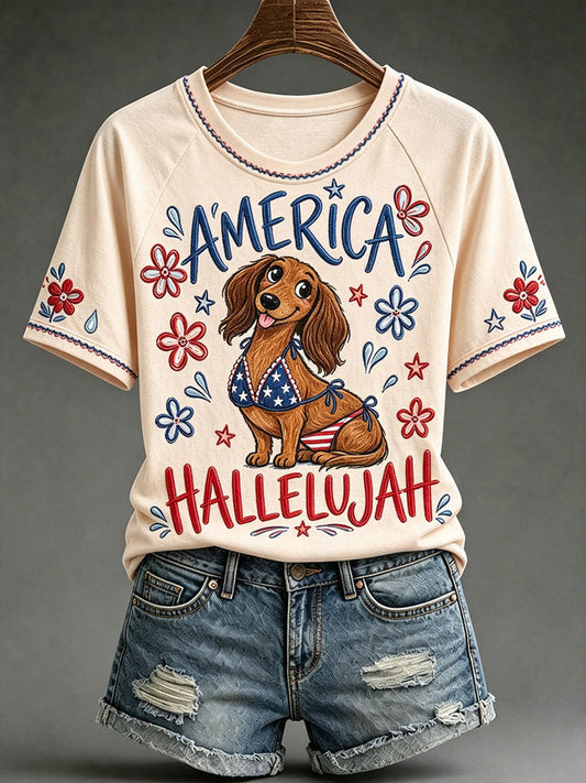 Women's "America Hallelujah" T-shirts
