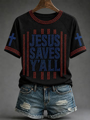 Women's 'Jesus Saves Y'all' T-Shirts