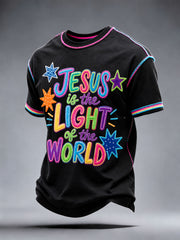 Men's Jesus Is The Light Of The World T-shirt