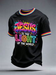Men's Jesus Is The Light Of The World T-shirt