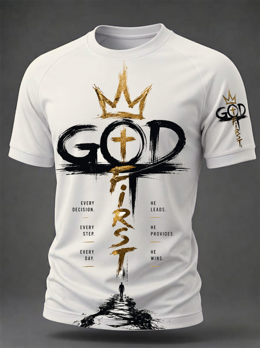 Men's God Short Sleeve T-shirt