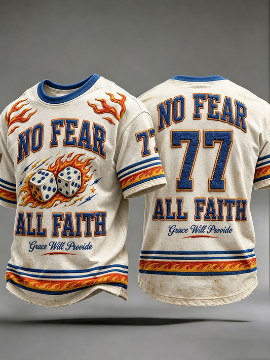 Men's No Fear All Faith Short Sleeves T-shirt