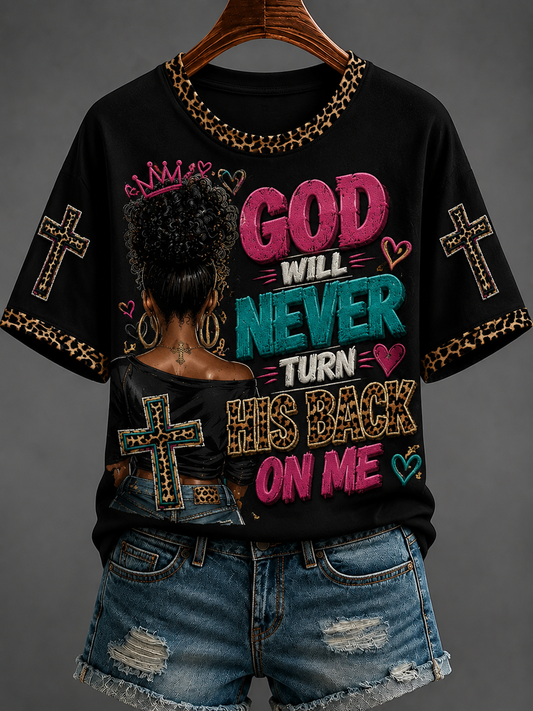 Women's God Short-sleeved T-shirt