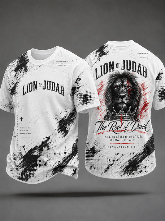 Men's Lion Of Judah Short Sleeves T-shirt