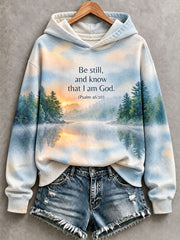 Women's Be Still And Know That I Am God Hoodie
